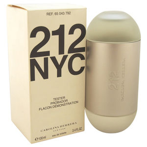 212 by Carolina Herrera for Women - 3.4 oz EDT Spray (Tester)